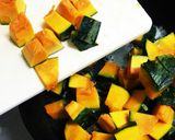 カボチャのバターポン酢炒め作り方5写真