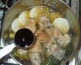 大根と鶏もも肉の煮物♪中華風作り方9写真
