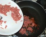新たまねぎとひき肉の野菜炒め♪レモン風味作り方6写真