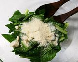 小松菜のチーズサラダ作り方3写真