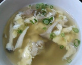 簡単！美味しくマイタケとたまごのスープ♡作り方7写真