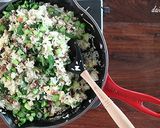 中華チャーハン：臘腸 (豚肉ソーセージ)作り方9写真