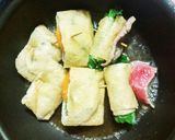 ♦簡単レシピ♦油揚げ詰め物　～No.3～作り方5写真