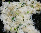 しらすとおかかの 和風＊葱チャーハン♪作り方2写真
