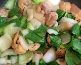 鶏もも肉と新玉ねぎ&チンゲン菜の旨塩炒め作り方9写真