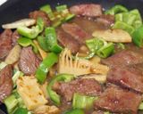 具が大きな青椒肉絲作り方4写真