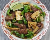 具が大きな青椒肉絲作り方5写真