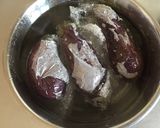 【簡単】【レンチン】蒸し茄子のごまポン酢作り方3写真