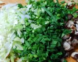 ニラしそ入りの鶏団子！肉団子の和風スープ作り方1写真