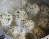 ニラしそ入りの鶏団子！肉団子の和風スープ作り方12写真