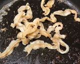 帆立のひものバター醤油炒め作り方4写真