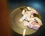 ほうれん草とベーコンのクリームパスタ作り方5写真