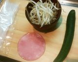 簡単！中華風♪春雨サラダ♪ダイエットに♪作り方1写真