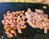 鶏肉とウインナーのパエリア作り方2写真