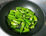 シシトウのおかか炒め胡麻の香り作り方3写真
