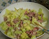 煎り酒で簡単★豚肉とキャベツの炒めもの作り方3写真