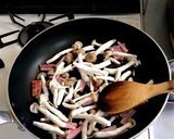 レタスとベーコンのオイスターソース炒め作り方3写真