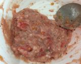 グリーンバナナ粉と鳥挽肉入りトマトボット作り方4写真