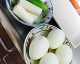 スコッチエッグ風！？葱と卵の豚ロース巻き作り方2写真