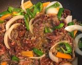 プルコギ風牛肉炒め作り方3写真
