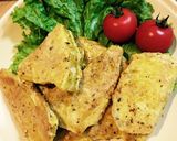 鮭のカレー風味バジルピカタ作り方12写真