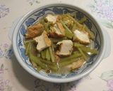 山ふきと油揚げの煮物作り方12写真