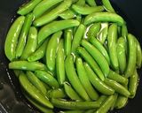 大量❁﻿スナップえんどうのおかずサラダ作り方4写真