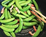 大量❁﻿スナップえんどうのおかずサラダ作り方8写真