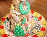 ▲クリスマスケーキ簡単クロカンブッシュ▼作り方12写真