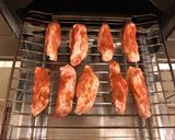 手羽中のスパイシー焼き作り方2写真
