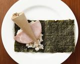 ソフトクリームのようなポテトサラダ巻き作り方5写真
