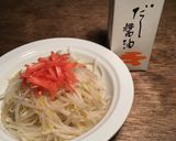 簡単にあと一品。茹でもやし☆作り方2写真