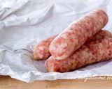 中華チャーハン：臘腸 (豚肉ソーセージ)作り方2写真