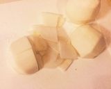白いマヨサラダ!かぶとホタテ貝柱ver作り方1写真