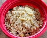 たけのことしらすの山椒炊き込みごはん作り方5写真