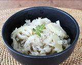 たけのことしらすの山椒炊き込みごはん作り方6写真