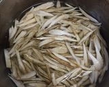 牛肉入りきんぴらごぼう作り方1写真