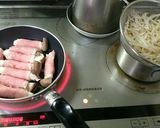 簡単 ポン酢で食べるエリンギの豚肉巻き作り方3写真