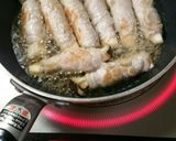 簡単 ポン酢で食べるエリンギの豚肉巻き作り方6写真