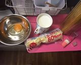 スパゲティが食べたいのでカルボナーラする作り方1写真