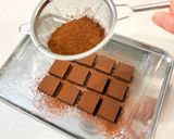 スイートチョコとグランマルニエの生チョコ作り方10写真