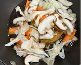 残り野菜とビーフン焼き作り方1写真