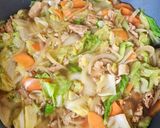 まろやかカレー風味の豆乳味噌うどん作り方7写真