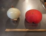簡単＊トマトオニオンのサラダ＊冷蔵庫放置作り方1写真