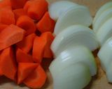 簡単♡鶏むね肉とオクラ野菜のケチャ煮込み作り方1写真