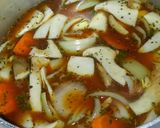 簡単♡鶏むね肉とオクラ野菜のケチャ煮込み作り方6写真