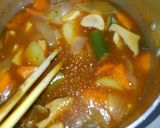 簡単♡鶏むね肉とオクラ野菜のケチャ煮込み作り方14写真