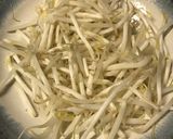 電子レンジで豚こまともやしの蒸焼き作り方1写真