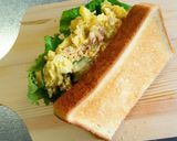 カレー風味ポテサラリメイク☆簡単サンド作り方5写真