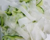 大根とホタテ貝柱のサラダ作り方1写真